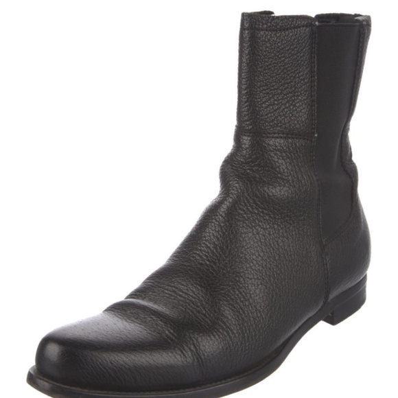 Jil Sander Leather Chelsea Boots (size 7/IT 37) - Picture 1 of 5